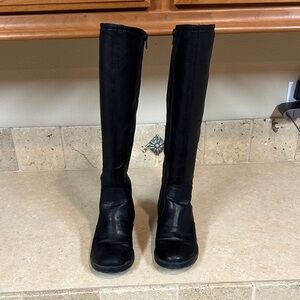 BareTraps Black Over the Knee Boots